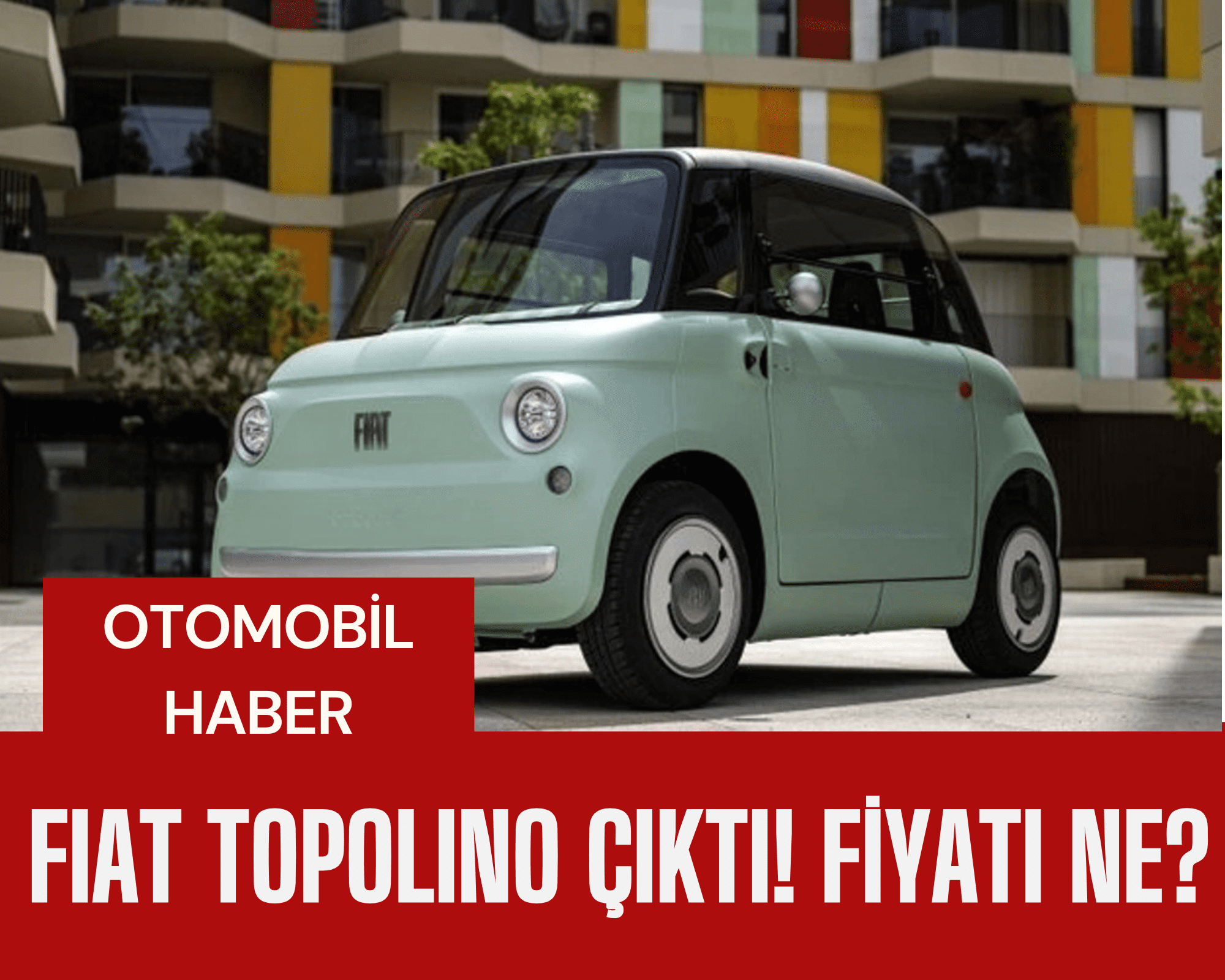 Yenilikçi Fiat Topolino mikro elektrikli araç şehir içi sürüş için yeşil çözüm sunuyor.