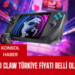 MSI Claw el konsolunun Türkiye satışa sunulma görseli, Steam Deck rakibi olarak öne çıkarıyor.