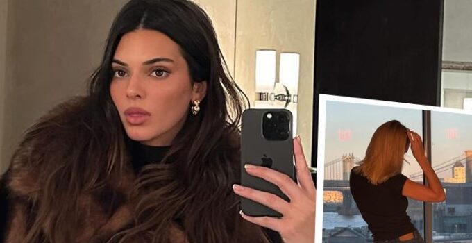 Kendall jenner’dan imaj değişikliği! Siyah saçlarına veda etti