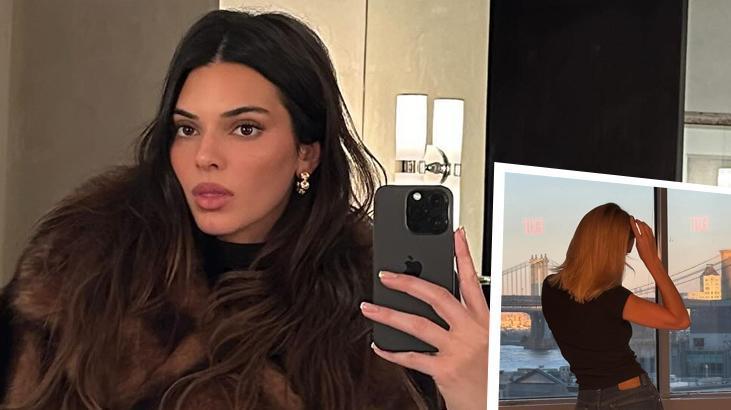 Kendall jenner’dan imaj değişikliği! Siyah saçlarına veda etti